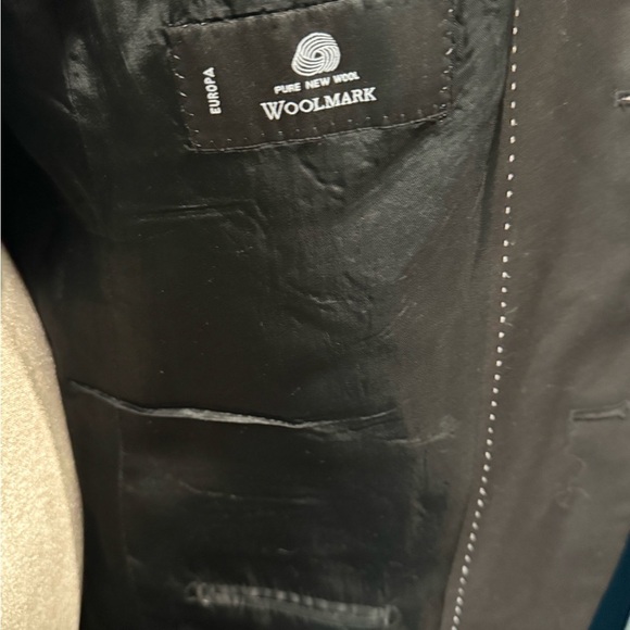 Umberto Bocci Men's Classic Black Blazer - Picture 8 of 11